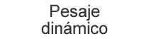 pesaje dinamico